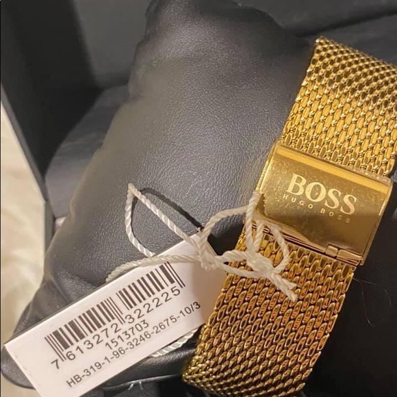 HB1513703 - Hugo Boss Men’s Ocean Gold Steel Watch - Picture 6 of 11